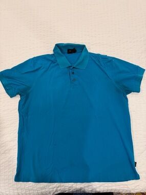 Hugo Boss Teal Short-Sleeve Polo